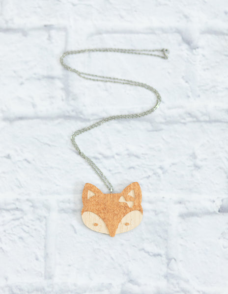 Cute Wood Animal Necklace Sets
