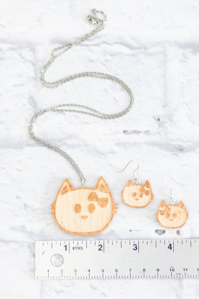 Cute Wood Animal Necklace Sets