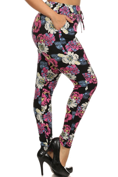 Floral leggings