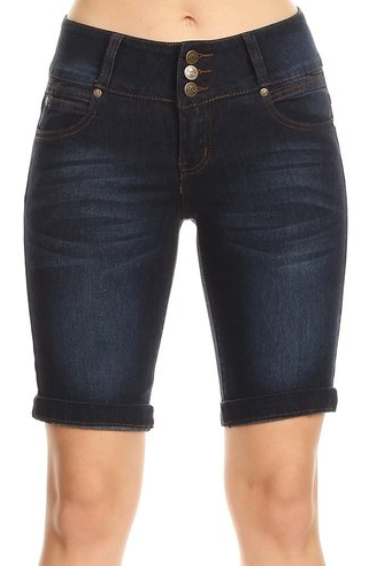 Dark Blue Bermudas