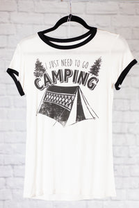 Camping Ringer T
